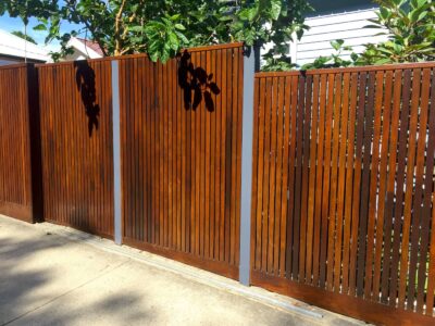 Timber Fence - Hard Landscaping